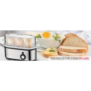 Ηλεκτρικός Βραστήρας Αυγών 3 Θέσεων 350 W Mesko MS-4485