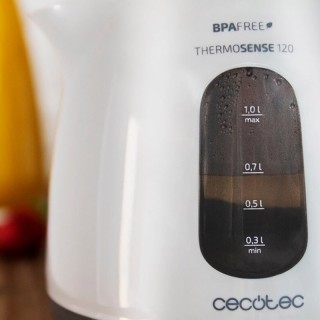 Ασύρματος Ηλεκτρικός Βραστήρας Cecotec Thermosense 120 CEC-01517 Ασύρματος Ηλεκτρικός Βραστήρας Cecotec Thermosense 120 CEC-01517
