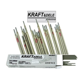 Ηλεκτρόδια Συγκόλλησης 2.5 x 300 mm 2.5 Kg Kraft&Dele KD-1153 Ηλεκτρόδια Συγκόλλησης 2.5 x 300 mm 2.5 Kg Kraft&Dele KD-1153