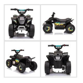 Ηλεκτροκίνητη Γουρούνα 6 V Χρώματος Μαύρο HOMCOM 370-166V90BK Ηλεκτροκίνητη Γουρούνα 6 V Χρώματος Μαύρο HOMCOM 370-166V90BK