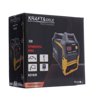 Ηλεκτροκόλληση Inverter MMA IGBT LCD 330A 230V Kraft&Dele KD-1826 Ηλεκτροκόλληση Inverter MMA IGBT LCD 330A 230V Kraft&Dele KD-1826