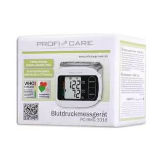 Ηλεκτρονικό Πιεσόμετρο Καρπού ProfiCare PC-BMG3018 Ηλεκτρονικό Πιεσόμετρο Καρπού ProfiCare PC-BMG3018