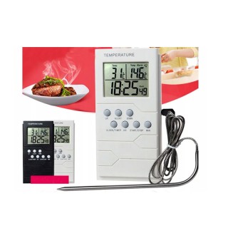 Ηλεκτρονικό Θερμόμετρο Μαγειρικής με Ακίδα και LCD Οθόνη Verk Group...