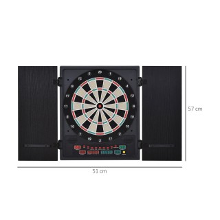 Ηλεκτρονικός Στόχος με 12 Βελάκια σε Θήκη HOMCOM A70-046V90