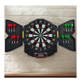 Ηλεκτρονικός Στόχος με 12 Βελάκια Costway TY328370DE