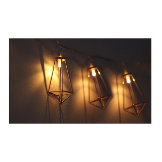 Ηλιακή Γιρλάντα με 10 Λαμπτήρες LED Geometrique SPM 40000122