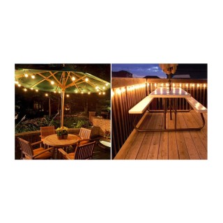 Ηλιακή Γιρλάντα με 20 Λαμπτήρες G40 5 m SPM 5908222224202