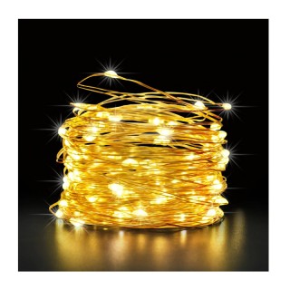 Ηλιακή Διακοσμητική Γιρλάντα Κήπου 10 m με 100 LED SPM 5908222224240