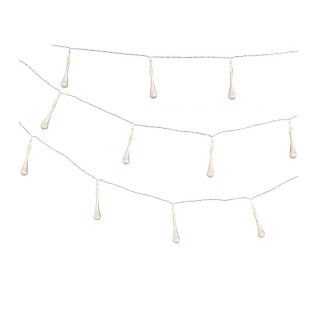 Ηλιακή Γιρλάντα με 30 LED Σταγόνες 2.8 m Inkazen 40004143 Ηλιακή Γιρλάντα με 30 LED Σταγόνες 2.8 m Inkazen 40004143