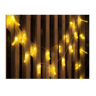 Ηλιακή Γιρλάντα με 30 LED Σταγόνες 2.8 m Inkazen 40004143 Ηλιακή Γιρλάντα με 30 LED Σταγόνες 2.8 m Inkazen 40004143