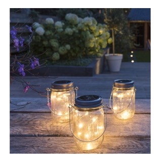 Σετ Ηλιακά Διακοσμητικά Βάζα με LED Λευκό Φωτισμό 3 τμχ LED Lovers ... Σετ Ηλιακά Διακοσμητικά Βάζα με LED Λευκό Φωτισμό 3 τμχ LED Lovers ...