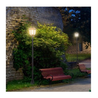 Ηλιακό LED Φανάρι Κήπου Κολόνα 1.77 m Outsunny B30-006