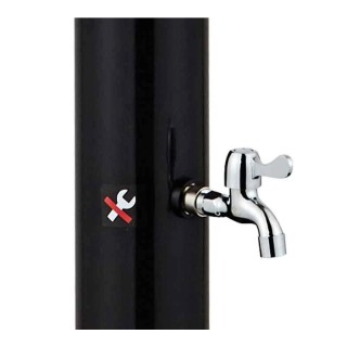 Ηλιακό Θερμαινόμενο Ντους Εξωτερικού Χώρου 35 Lt 16.5 x 16.5 x 220 ... Ηλιακό Θερμαινόμενο Ντους Εξωτερικού Χώρου 35 Lt 16.5 x 16.5 x 220 ...