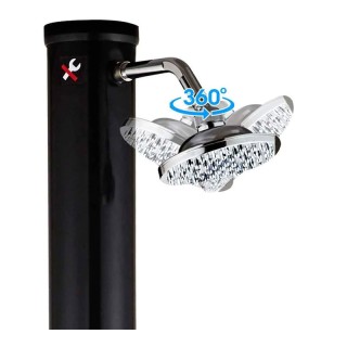 Ηλιακό Θερμαινόμενο Ντους Εξωτερικού Χώρου 35 Lt 16.5 x 16.5 x 220 ...