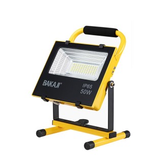 Ηλιακός Φορητός Προβολέας LED 50 W 504 Lm Bakaji 8052877973187 Ηλιακός Φορητός Προβολέας LED 50 W 504 Lm Bakaji 8052877973187