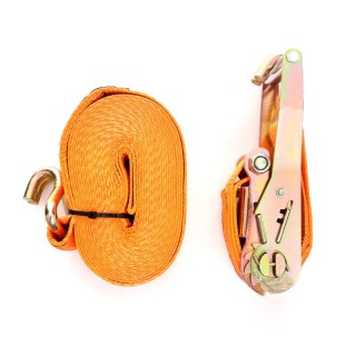 Ιμάντας Πρόσδεσης Φορτίου με Καστάνια και Γάντζους 8 m 5T Kraft&Del...