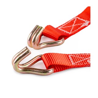 Ιμάντας Ρυμούλκησης Αυτοκινήτου με Γάντζο και Εντατήρα 25 mm 500 Kg...