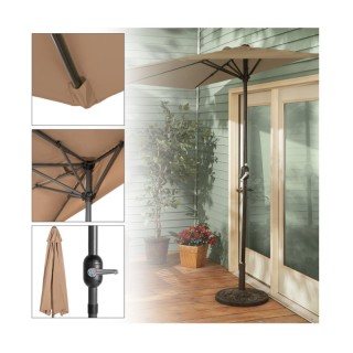 Ημικυκλική Ομπρέλα Βεράντας 232 cm Hoppline HOP1000927-1 Ημικυκλική Ομπρέλα Βεράντας 232 cm Hoppline HOP1000927-1