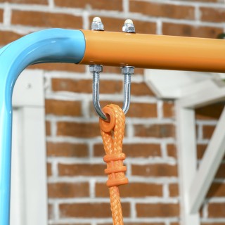 Outsunny Garden Swing για παιδιά 3-8 ετών από ατσάλι και PE με κάθι... Outsunny Garden Swing για παιδιά 3-8 ετών από ατσάλι και PE με κάθι...