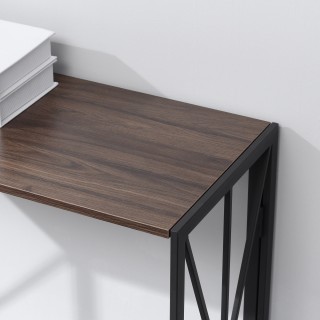 Τραπέζι κονσόλας διαδρόμου HOMCOM Πτυσσόμενο Industrial Style σε ξύ... Τραπέζι κονσόλας διαδρόμου HOMCOM Πτυσσόμενο Industrial Style σε ξύ...