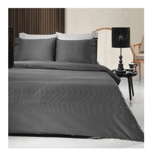 Υπέρδιπλο Σεντόνι 240 x 270 cm 100% Βαμβακοσατέν Minimal Black/Whit... Υπέρδιπλο Σεντόνι 240 x 270 cm 100% Βαμβακοσατέν Minimal Black/Whit...