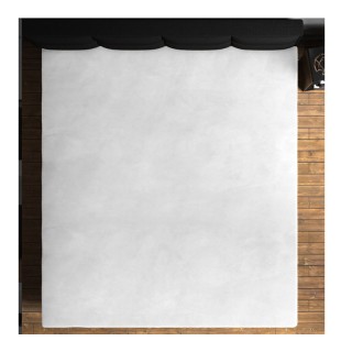 Υπέρδιπλο Βελούδινο Σεντόνι με Λάστιχο 160 x 200 cm Χρώματος Λευκό ... Υπέρδιπλο Βελούδινο Σεντόνι με Λάστιχο 160 x 200 cm Χρώματος Λευκό ...