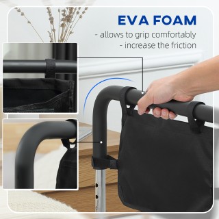 Λαβή κρεβατιού HOMCOM με ρυθμιζόμενο πλάτος και ύψος από ατσάλι με ... Λαβή κρεβατιού HOMCOM με ρυθμιζόμενο πλάτος και ύψος από ατσάλι με ...