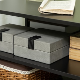 Τραπεζάκι σαλονιού HOMCOM Ασύμμετρο Ξύλινο με Ράφια και Ρυθμιζόμενα...