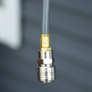 DURHAND Αυτόματο καρούλι εύκαμπτου σωλήνα τοίχου με σύνδεση Φ1/4, 1...