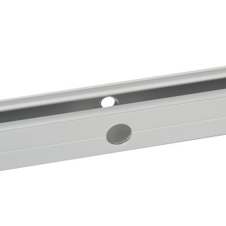 Συρόμενη πόρτα HomCom από σατέν σκληρυμένο γυαλί με αθόρυβη διαδρομ...