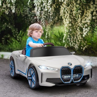 HOMCOM Electric Ride-On Toy Car για παιδιά 3-8 ετών με δίπλωμα BMW ...