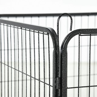 Περίβλημα PawHut για σκύλους και κατοικίδια με 12 αρθρωτά χαλύβδινα...