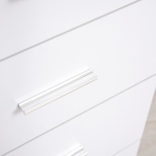 Συρταριέρα Homcom για το σπίτι και το γραφείο σε ξύλο, λευκό, 90x35... Συρταριέρα Homcom για το σπίτι και το γραφείο σε ξύλο, λευκό, 90x35...