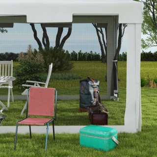 Outsunny Folding Garden Gazebo 4x3 m με κουνουπιέρα και 2 εισόδους,... Outsunny Folding Garden Gazebo 4x3 m με κουνουπιέρα και 2 εισόδους,...