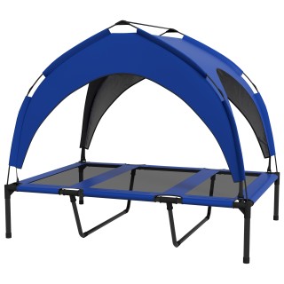 PawHut Large Dog Kennel με Προστατευτική Οροφή, από Ατσάλι και Πολυ... PawHut Large Dog Kennel με Προστατευτική Οροφή, από Ατσάλι και Πολυ...