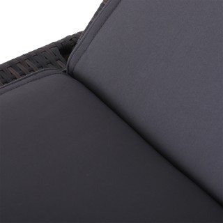 Μαξιλάρι Outsunny για Ξαπλώστρα Κήπου Ξαπλώστρα, Γκρι, 198x53x5cm 8...