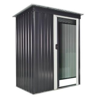 Outsunny Garden Shed Εργαλειοθήκη σε Ατσάλι, Υπόστεγο Κήπου από Ατσ...