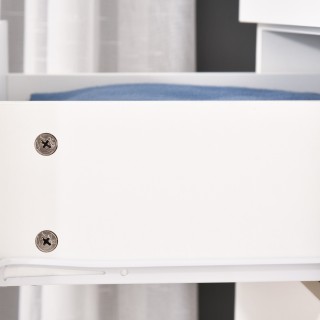 HOMCOM Μοντέρνα Ντουλάπα με 2 Πόρτες Ντουλάπα - Λευκή 831-426 HOMCOM Μοντέρνα Ντουλάπα με 2 Πόρτες Ντουλάπα - Λευκή 831-426