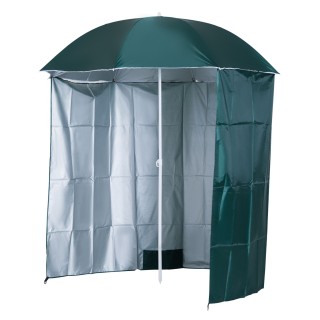 Outsunny Beach and Garden Parasol Φ220cm με κουβούκλιο, πολυεστέρα ... Outsunny Beach and Garden Parasol Φ220cm με κουβούκλιο, πολυεστέρα ...