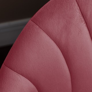 HOMCOM Σετ 2 καρέκλες τραπεζαρίας με επένδυση από βελούδο με μεταλλ...