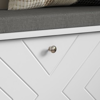 HOMCOM πάγκος παπουτσιών που εξοικονομεί χώρο με μαξιλάρι και πτυσσ... HOMCOM πάγκος παπουτσιών που εξοικονομεί χώρο με μαξιλάρι και πτυσσ...