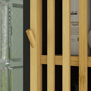 Ντουλάπι μπάνιου HOMCOM με ράφι με 2 ανοιχτά ράφια και 2 ντουλάπια,... Ντουλάπι μπάνιου HOMCOM με ράφι με 2 ανοιχτά ράφια και 2 ντουλάπια,...