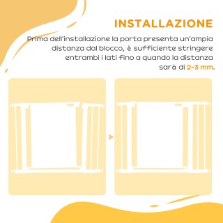 PawHut Extendable Pressure Dog Gate με Αυτόματο Κλείσιμο, σε ατσάλι... PawHut Extendable Pressure Dog Gate με Αυτόματο Κλείσιμο, σε ατσάλι...