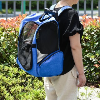 PawHut 2 σε 1 Σακίδιο μεταφοράς για σκύλους και γάτες με τσέπες και... PawHut 2 σε 1 Σακίδιο μεταφοράς για σκύλους και γάτες με τσέπες και...