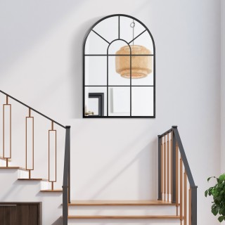 HOMCOM Μοντέρνος Επιτοίχιος και Τοξοειδής Καθρέφτης 91x60 cm για Υπ... HOMCOM Μοντέρνος Επιτοίχιος και Τοξοειδής Καθρέφτης 91x60 cm για Υπ...