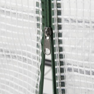 Outsunny κάθετο θερμοκήπιο για φυτά με ράφι 4 επιπέδων από χάλυβα κ... Outsunny κάθετο θερμοκήπιο για φυτά με ράφι 4 επιπέδων από χάλυβα κ...