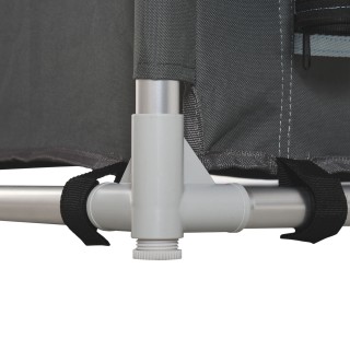 Κουζίνα Camping Outsunny από αλουμίνιο με διπλό ντουλάπι, 3 ράφια κ... Κουζίνα Camping Outsunny από αλουμίνιο με διπλό ντουλάπι, 3 ράφια κ...