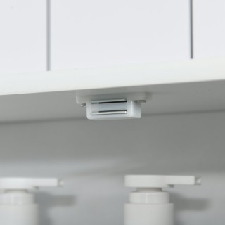 kleankin Κρεμαστό Ντουλάπι Μπάνιου με Πόρτες Καθρέφτη, 55x17,5x60cm... kleankin Κρεμαστό Ντουλάπι Μπάνιου με Πόρτες Καθρέφτη, 55x17,5x60cm...