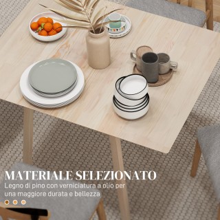 Πτυσσόμενο Τραπέζι Εξοικονόμησης Χώρου για 2-4 Άτομα - 110 x 86 x 7...