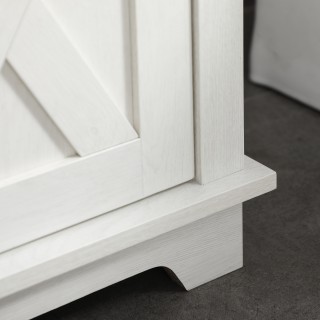 kleankin Ντουλάπα μπάνιου κάτω από νιπτήρα με ντουλάπι 2 πόρτων και... kleankin Ντουλάπα μπάνιου κάτω από νιπτήρα με ντουλάπι 2 πόρτων και...